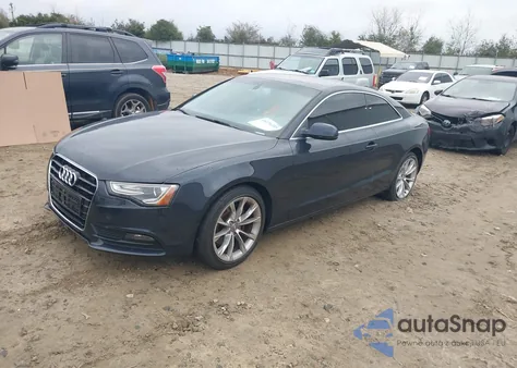 2013 Audi A5 2.0T Premium from USA, damaged, VIN WAULFAFR3DA045342